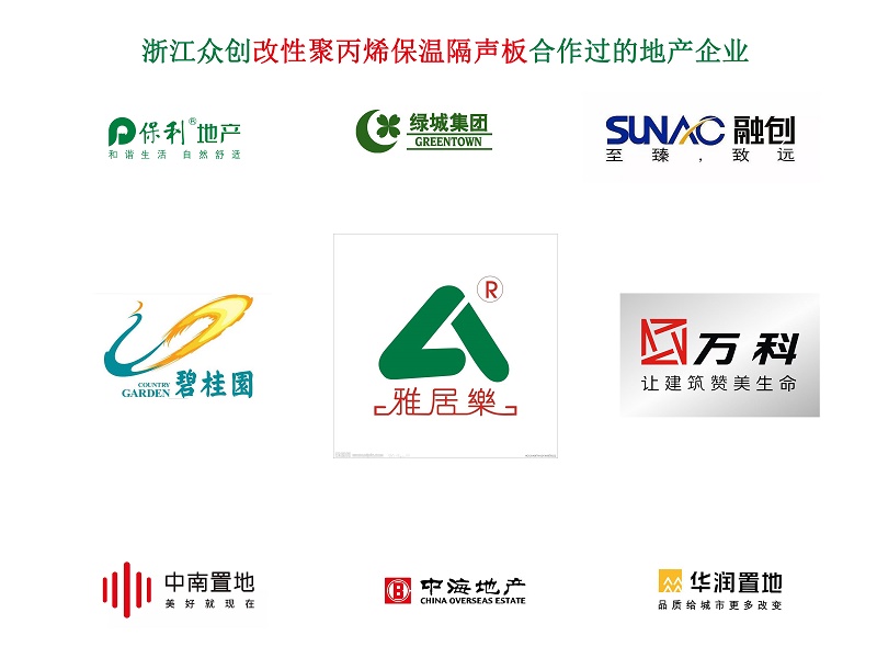 改性(xing)聚丙烯保溫隔(gé)聲闆合作地産(chan)企業